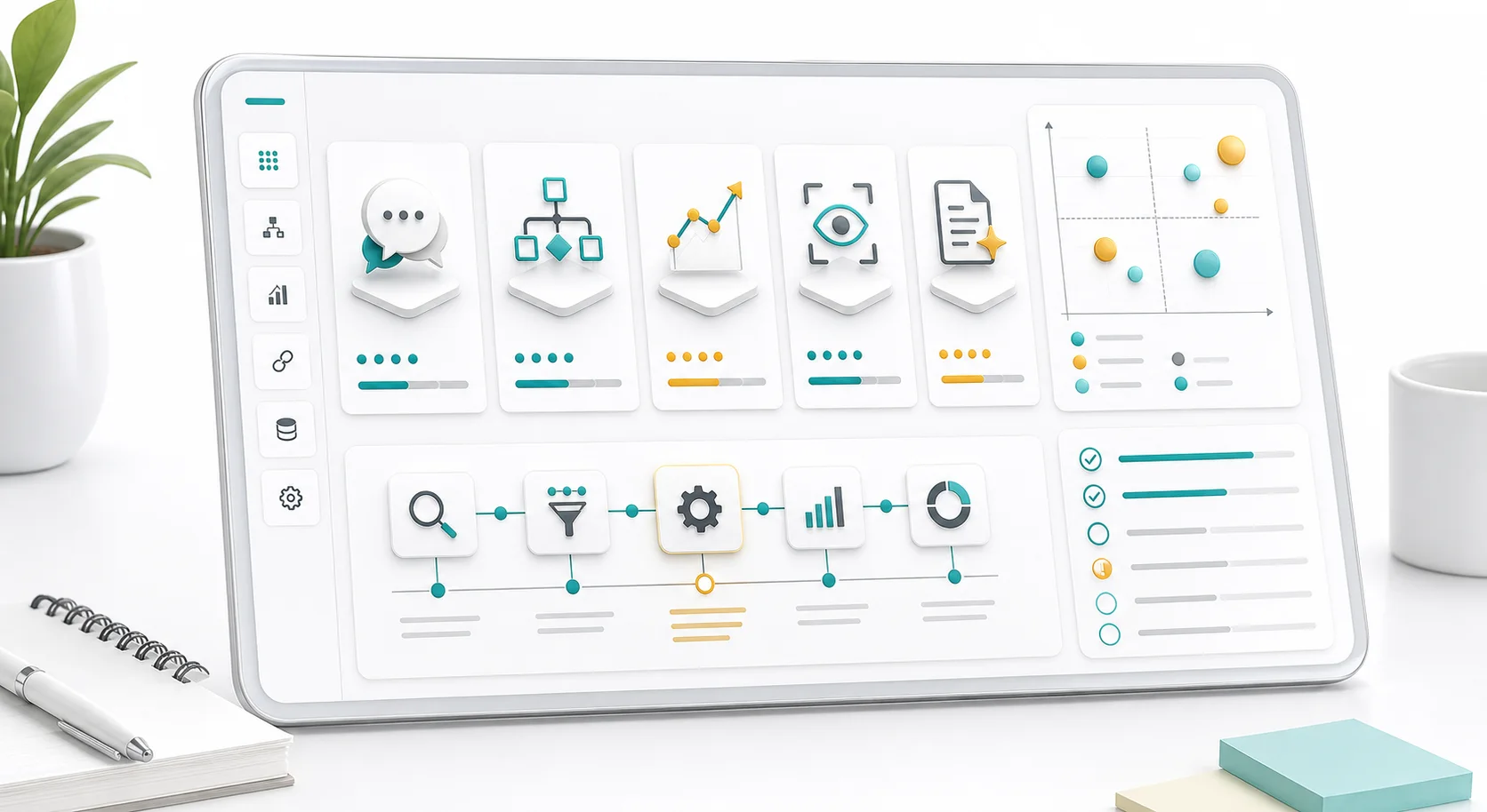 Software engineer directing agentic AI tools connected via MCP and RAG pipelines